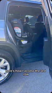 Rotating Car Seats 🤝 Car Seat Tilt @mama_knows_car_seats showing the absolute innovation of third row acess with the right car/car seat combo. This car seat that we LOVE is currently 25% off at Target and you can stack it with the coupon from the car seat trade event. Comment LINK for the car seat. | The Car Mom