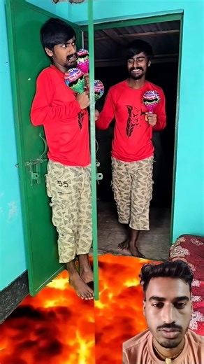 Little Brother Hid from the Ghost… But the Floor Was LAVA! 👻🔥😱