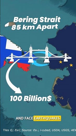 Why There’s No Bridge Between Russia And Alaska