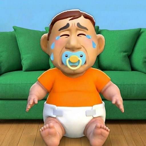 Naughty Baby Simulator Prank Daddy Daycare Escape Game 3d