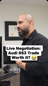 Live Negotiation: Audio RS3 Trade Worth It? | George J Saliba