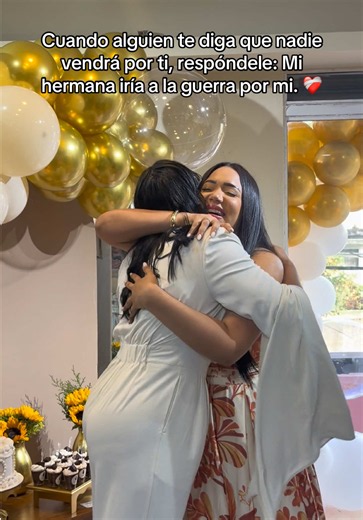Mi hermana iría a la guerra por mí - frase sobre lealtad familiar