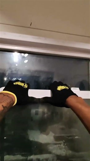 Bullet ended up at the door frame #magichandshandyman