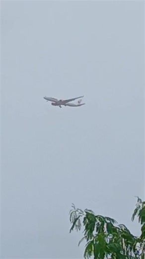 ✈️ : Lion Air ✈️: Airbus A330 Neo 📱: Samsung Galaxy A15 5G #sulawesiselatan #sultanhasanuddinairport #airbus330neo #singamerah🦁 #lionair