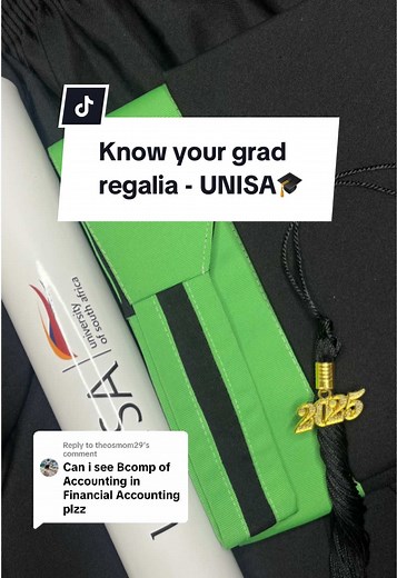 UNISA BCompt in Accounting Graduation Set - Order Now!