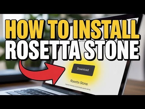 How to Install Rosetta Stone - Step By Step