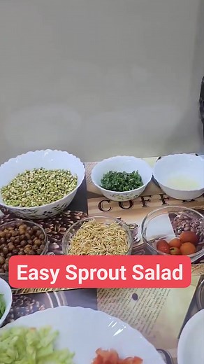 16K views · 302 reactions | Easy and Healthy Sprout Salad #saladbowl #healthydinnerideas #reelkarofeelkro #trendingsound TZFood&Life | TZFood&Life | Facebook