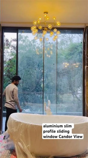 aluminium slim profile sliding window Candor View #trending #aluminium #short ❤️🥰