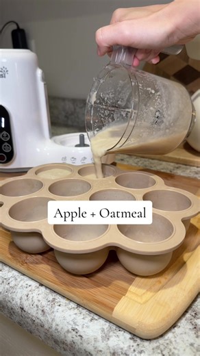 Apple Oatmeal Recipe for Homemade Baby Food