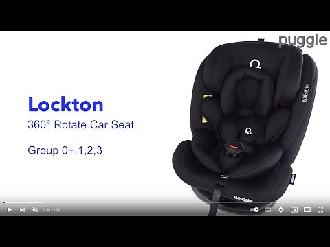Puggle Lockton 360° Rotate Group 0+1/2/3 Car Seat