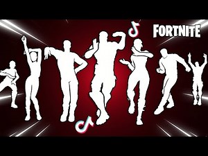 ALL TikTok DANCES In FORTNITE WITH The BEST MUSIC !!!