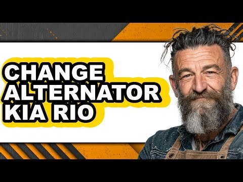 How To Change Alternator Kia Rio (Easy Method)