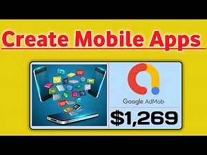 Build Your Own Mobile App Without Coding Skills and Make Money With Google Admob | Unity Ads | AI