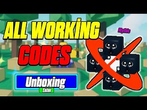 ALL *WORKING* UNBOXING SIMULATOR CODES 2025 | Roblox Unboxing Simulator