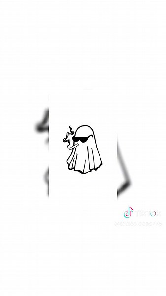 Ghost Tattoo Designs: Unique and Fancy Tattoo Flash