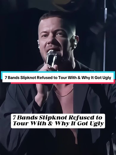 7 Bands Slipknot Refused to Tour With & Why It Got Ugly