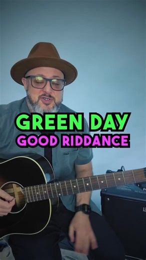 Good Riddance! Quick & Easy GREEN DAY Guitar Lesson #guitar #tutorial #greenday | Marty Schwartz
