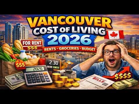 Vancouver Living Expenses 2026: Current Rent Prices, Grocery Costs & Budget Breakdown