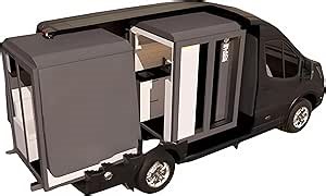 Modular Camper Van Conversion Kit for Sprinter Van and Ford Transit | Removable Van Interior with Bed, Couch, Fridge | RV Upgrades, Van Accessories, and Camper Must Haves 2025