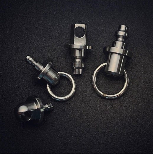 Titanium Male Pin for Quick Release — Replacement Connector XS / XL - Etsy