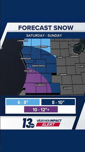 Saturday Morning Snowstorm Update