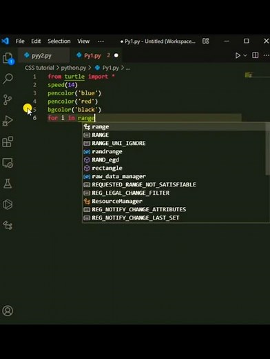 Python graphics WhatsApp Status #Coding #programming #ShortVideo