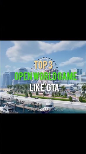 Top 3 Open World Games Like GTA #gaming