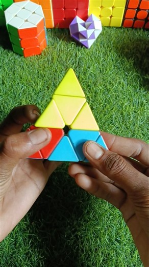 triangle Rubik's cube Solve #triangle #rubikscube