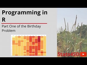 The Birthday Problem (Part One): Programming in R