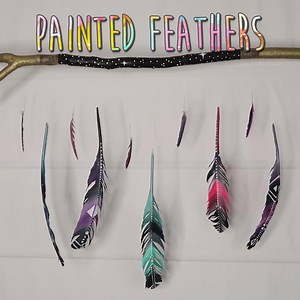 326K views · 4.8K reactions | DIY Painted Feathers  | Threadbanger | Facebook