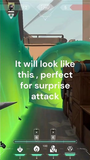 Viper Bind Attack A site Setup | VCT viper setup #shorts #valorant #gaming #tenz #lineups #tarik