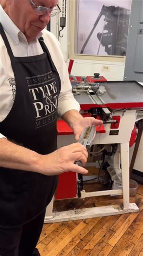 The Preservation Lab on Instagram: "Last week we had the opportunity to take a field trip to the Cincinnati Type and Print Museum, and we had a blast! As part of our programming and outreach with Cathy Baker, our colleagues from @uc_libraries Content Services, @uc_arblibrary and Kathy from @signatureconservation had a wonderful tour from Gary @cincitypeprint We got to see new type being made, print on two different types of presses, and see how a hand press functions. A huge thank you to Gary an