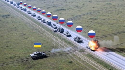 222K views · 2.1K reactions | LEOPARD TANK AMBUSH EXPLAINED — HOW IT CRUSHED A RUSSIAN COLUMN | Military Update | Facebook