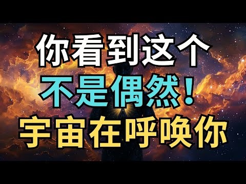 你看到这个，不是偶然！宇宙正在选中你！｜觉行致富 Awaken & Abundant