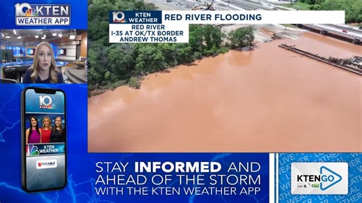 Lake Texoma continues to rise and is now expected to crest Sunday. | KTEN Weather