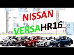DIAGRAMA ELECTRONICO NISSAN VERSA HR16 - HR15