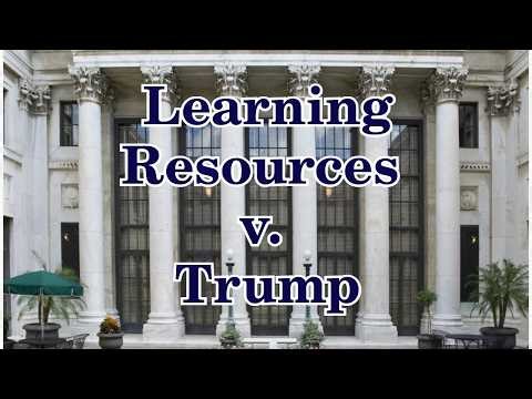 Learning Resources, Inc. v Trump, US President (Nov 5, 2025) Oral Argument | Docket Number 24-1287