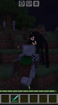 Hay algo allá afuera, y no es humano... #minecraft #shorts #horror #viral #trending