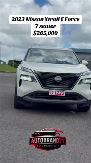 📱 344-2100 🚙🔥 FOR SALE: 2023 NISSAN X-TRAIL E-FORCE – 7 SEATER 🔥🚙 💰 SALE PRICE: $265,000 LOOKING FOR A MODERN, LUXURIOUS, FAMILY-READY SUV? THIS 2023 NISSAN X-TRAIL E-FORCE (7-SEATER VERSION) OFFERS CUTTING-EDGE TECHNOLOGY, SUPERIOR COMFORT, AND OUTSTANDING PERFORMANCE. 🔹 VEHICLE DETAILS: \t•\tYEAR: 2023 \t•\tMODEL: Nissan X-Trail E-Force – 7-Seater \t•\tCONDITION: Like new, premium finish \t•\tSEATING: Full 7-seater configuration \t•\tDRIVE: E-Force electric AWD system \t•\tPERFORMANCE: 