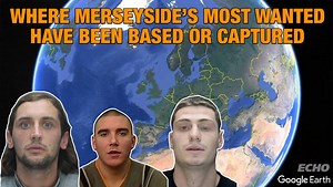 Where Merseyside's most wanted have been based or captured in recent years
