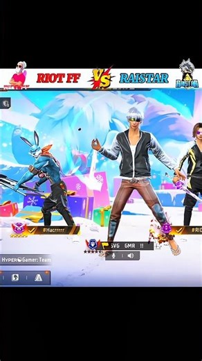 RAISTSR VS RIOT FF || SHAYARI BATTAL || WAIT FOR END 🔥#freefireshorts #foryou