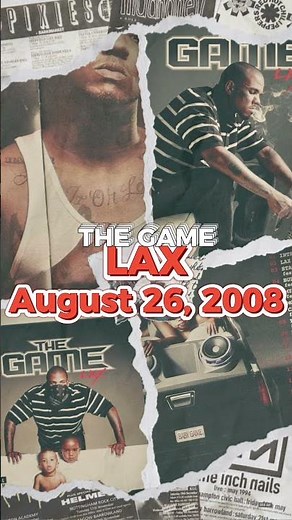 The Game - "LAX", released August 26, 2008. #thegame #hiphop #music #rap #album