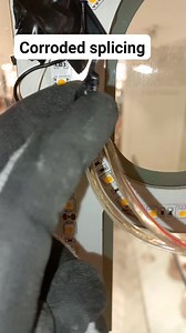 Corroded connection and loose contact results to heating common trouble on led strip signages #electrician #relay #panelboard #control #power #technician #switch #wiring #diy #electrical | Electricians Guide