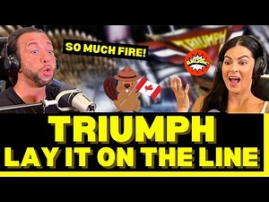 CANADA ESCAPES THE COLD WITH THIS FIRE 🔥! First Time Hearing Triumph - Lay It On The Line Reaction!