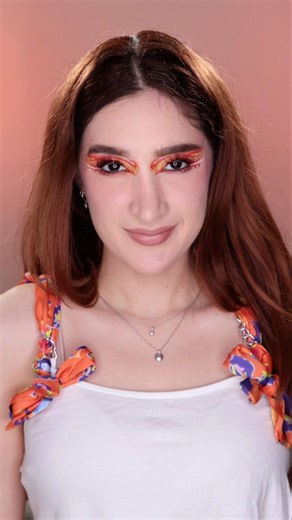 Orange 🧡✴️ #colormix #orange #makeuptransition #masetala