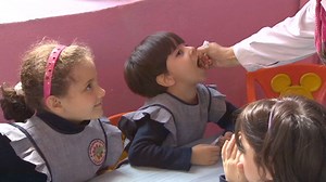 In Syria, mass polio vacciation campaign