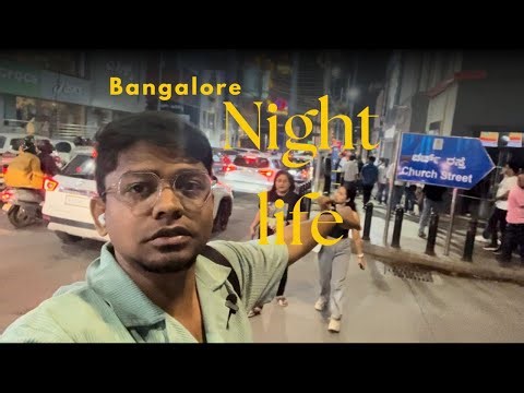 Exploring Bangalore’s Saturday Nightlife😳👌 | The Ultimate Weekend Vibe 🥳| MG & Church road bangalore
