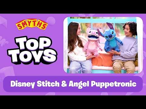 Disney’s RealFX Stitch & Angel Puppetronic Interactive Toys -Smyths Toys