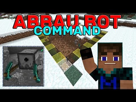 Farm/Abbau Bot Command! Automatisches Blockfarmen in gewählten Bereichen!