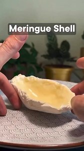 141K views · 657 reactions | Meringue Shell 寧 Making shells from meringues is a skill all chefs should master, in order to create elevated plating with minimal effort. Watch use an existing oyster shell to create mold. By piping a thin layer of meringue, he is able to construct a simple shell that he uses for dessert. | Chef's Recipes | Facebook